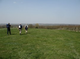 Approaching Hothfield Common